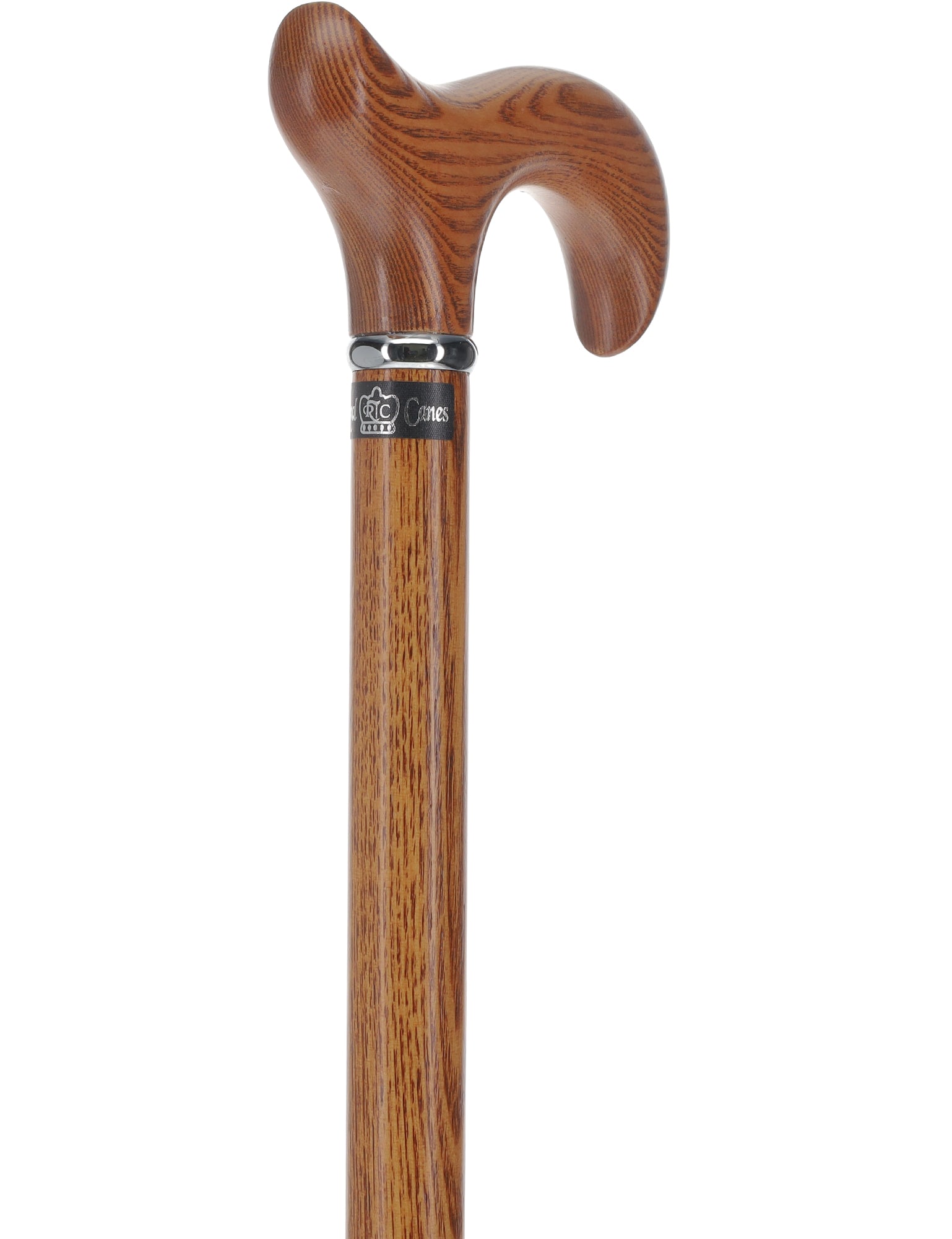 Premium Extra Strong Espresso Ash Wood Derby Cane - Elegant & Durable Walking Stick with Standard Handle Option - Perfect for Outdoor Hiking, Fashion Accessory & Senior Support