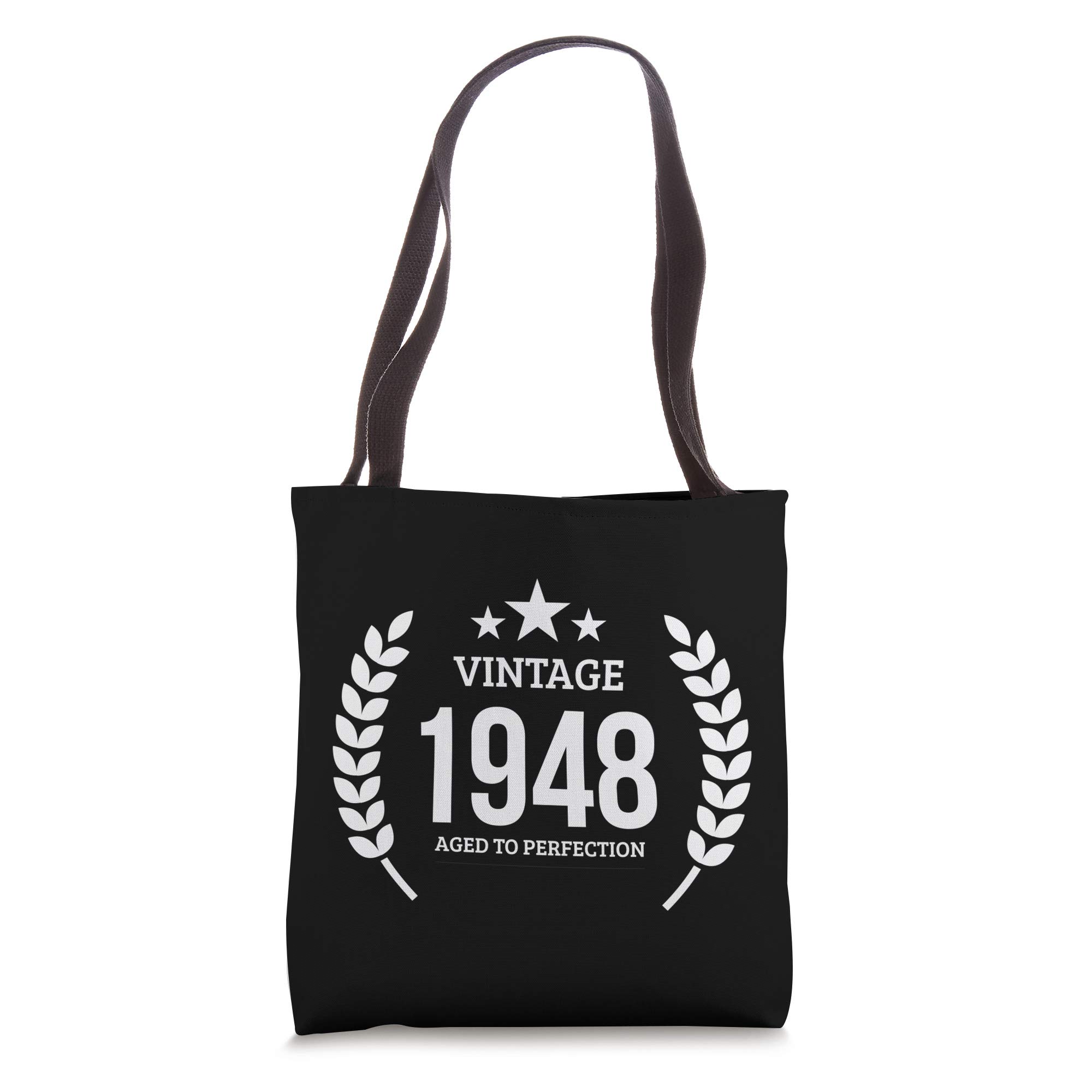 74th Birthday Tote Bag for 1948 Born - Perfect Gift for 74 Years Old - Ideal for Parties, Travel & Daily Use