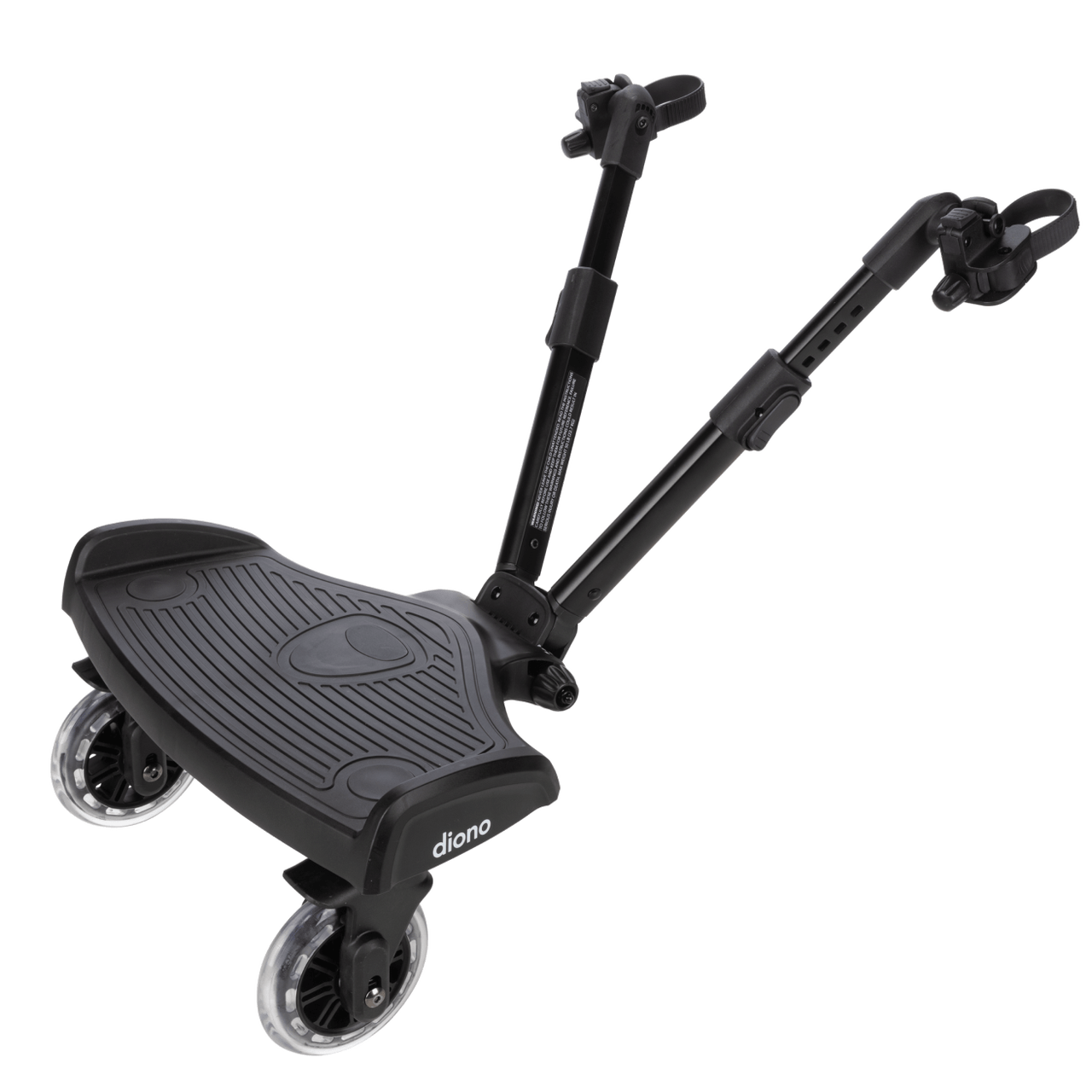Diono Hop 'n Roll Universal Stroller Board for Kids - Adjustable Stand-On Ride-On Attachment for Strollers - Perfect for Toddlers on Family Outings, Shopping & Travel
