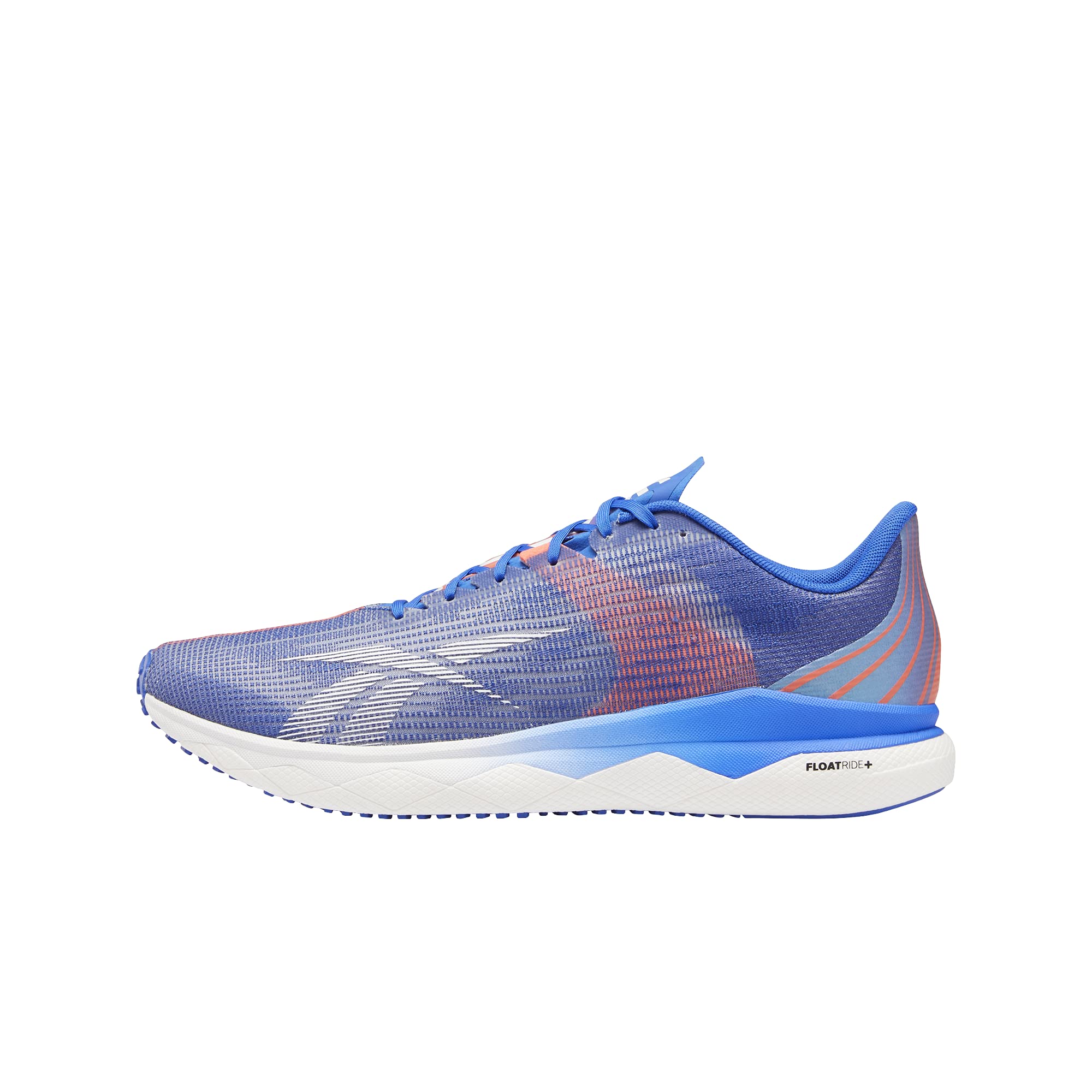 Reebok Men's Floatride Run Fast 3.0 Running Shoes - Court Blue/FTWR White/Orange Flare - Size 11 | Lightweight Cushioned Sneakers for Jogging, Gym Workouts & Daily Wear