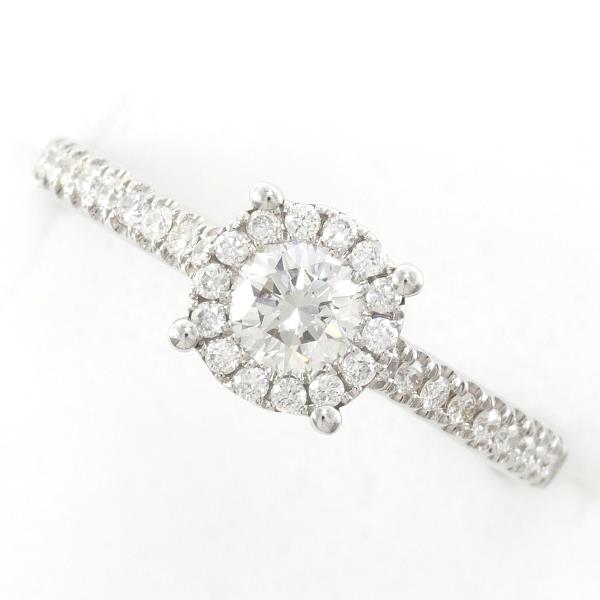 18K White Gold Diamond Ring for Women - 14K Solid Gold Engagement Wedding Band - Perfect for Proposals, Anniversaries & Special Occasions
