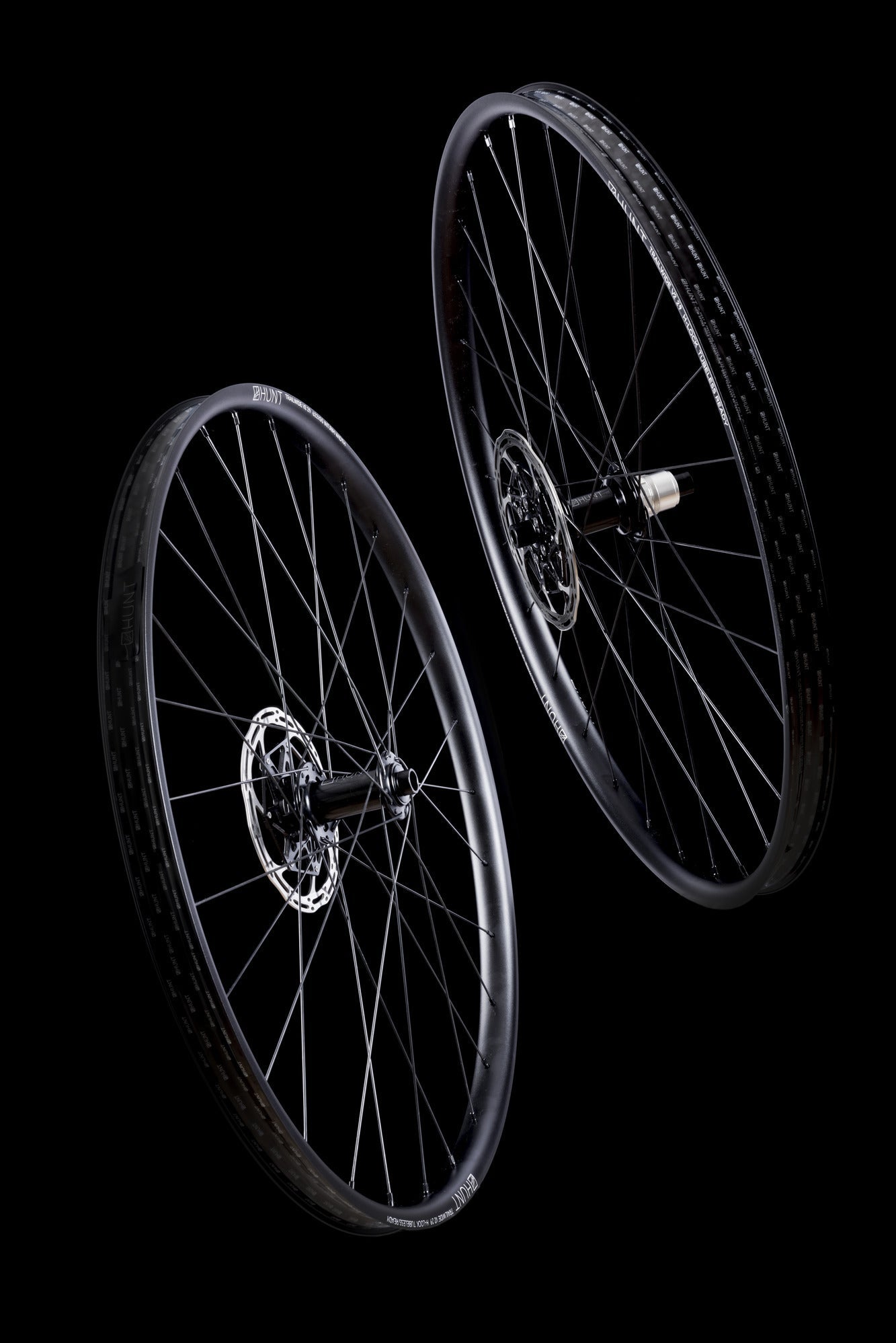 HUNT Trail Wide MTB 29 Wheelset - Lightweight & Durable Mountain Bike Wheels for Trail Riding - Perfect for Off-Road Cycling & Mountain Adventures
