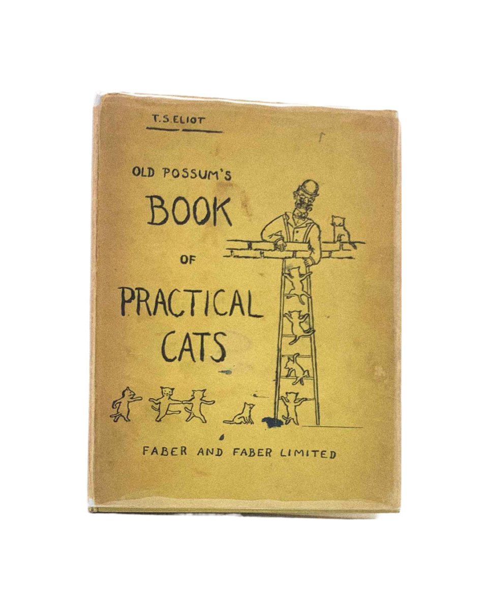 Old Possum's Book of Practical Cats by T.S. Eliot | Classic Poetry Collection | Perfect for Cat Lovers & Literature Enthusiasts | Great Gift for Book Clubs & Tea Time Reading