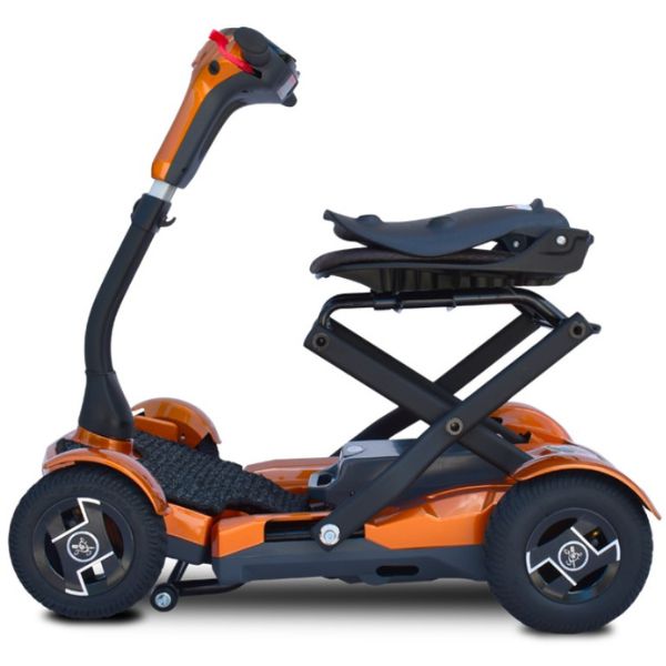 EV Rider TeQno AF Folding Mobility Scooter - Lightweight & Portable Electric Scooter for Adults & Seniors - Ideal for Travel, Shopping, and Outdoor Adventures