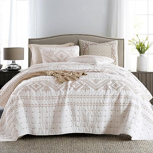 5 - Embroidery - White