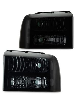 Smoky lens Black Housing Clear Reflector