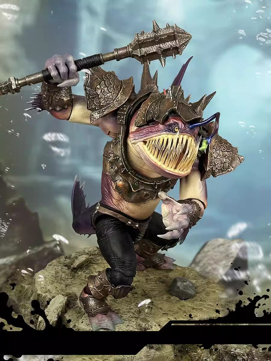 Fury Toys 1/12 Scale 7-inch Action Figure - The Record of the Mountain and Sea Demon God Lantern Fish Collectible Model for Display & Photography | Perfect for Anime Fans & Collectors