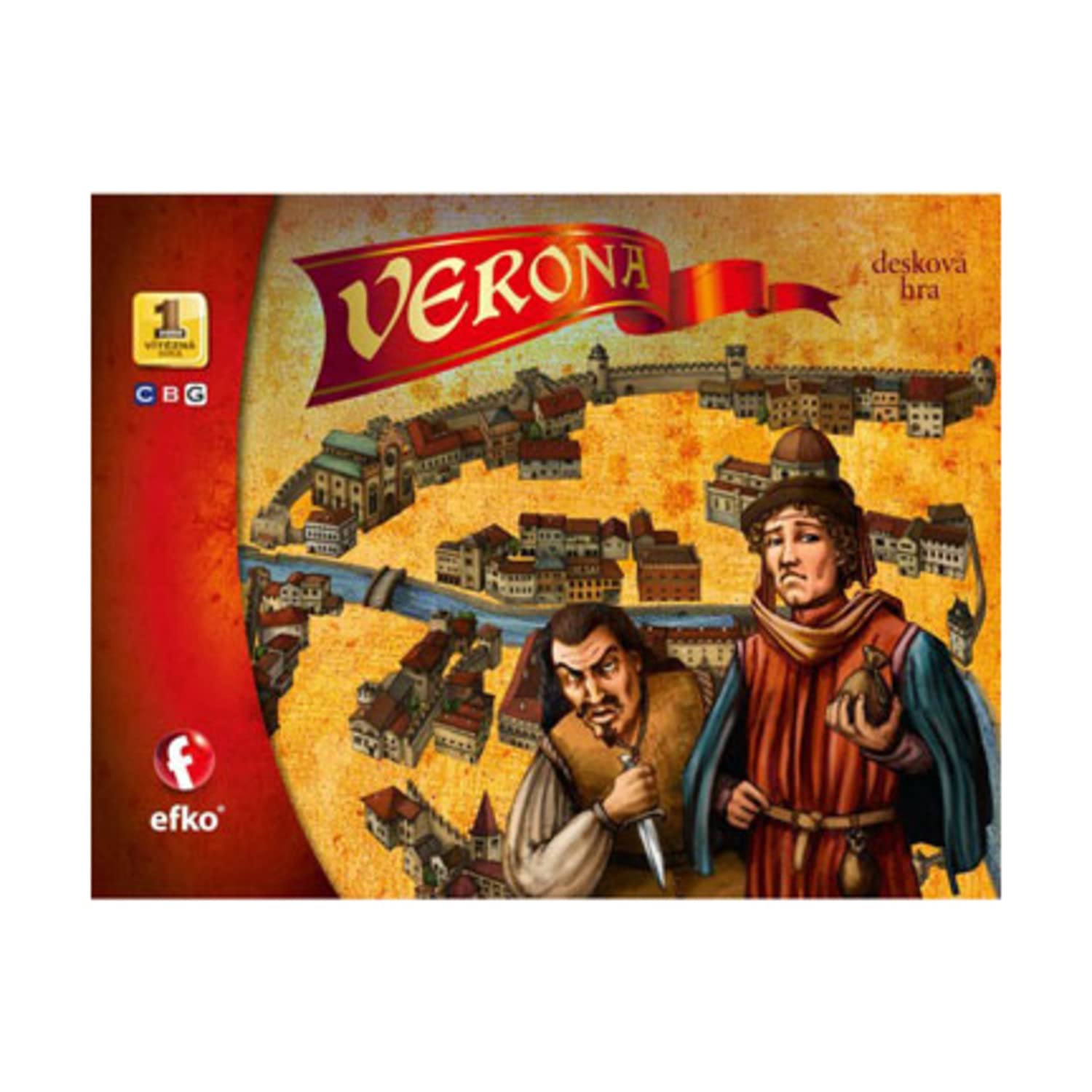 Czech Board Games Verona - Classic Strategy Board Game for Adults & Families | Perfect for Game Nights, Parties & Family Gatherings
