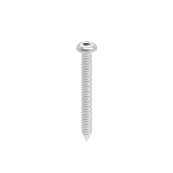 12G x 50mm Pan Head Screws for VISOR Balustrade - Pack of 50 - Heavy Duty Fasteners for Railings, Fences & Outdoor Structures