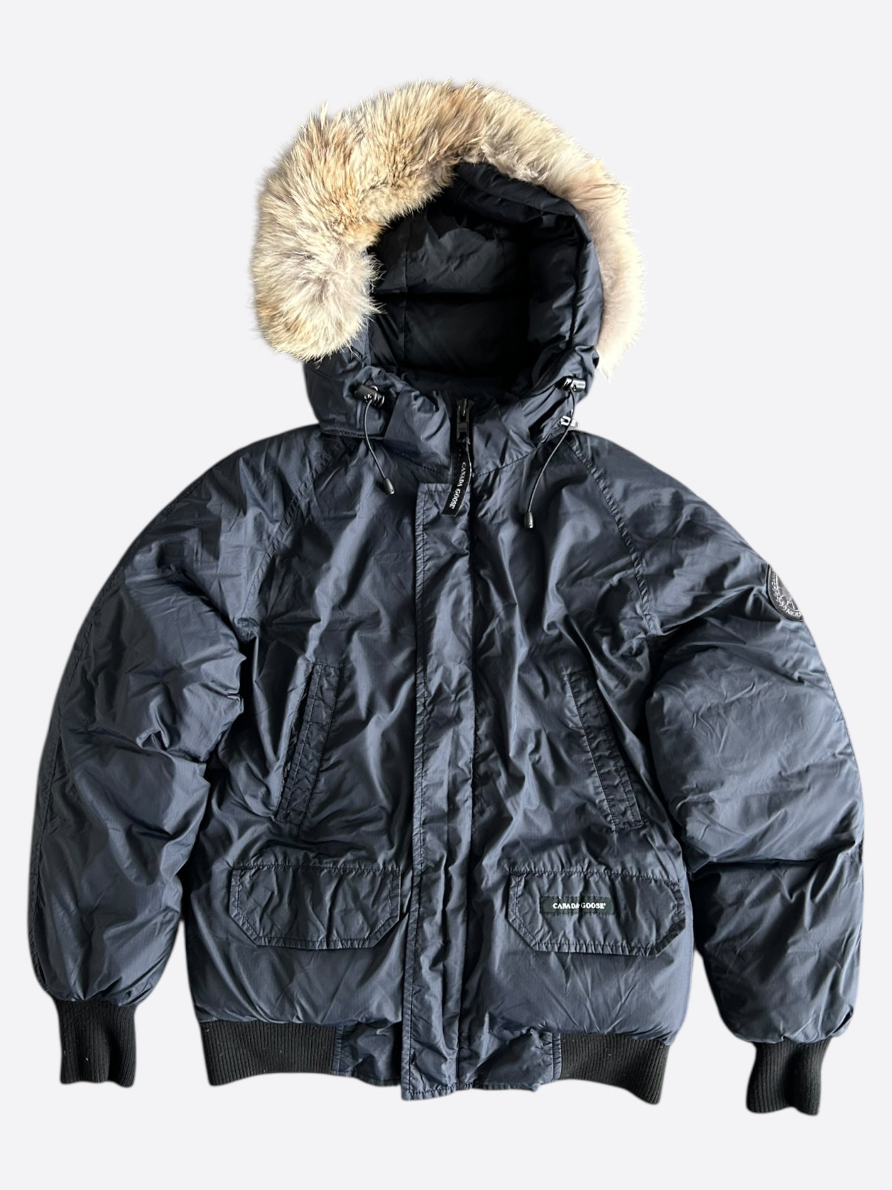Canada Goose Navy Yukon Black Label Men's Winter Jacket - Waterproof Parka for Extreme Cold Weather | Outdoor Activities & Urban Style