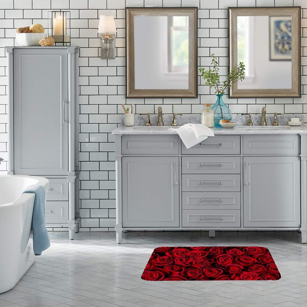 Premium Non-Slip Bath Rug - Ultra Soft Absorbent Velvet Shower Mat (31