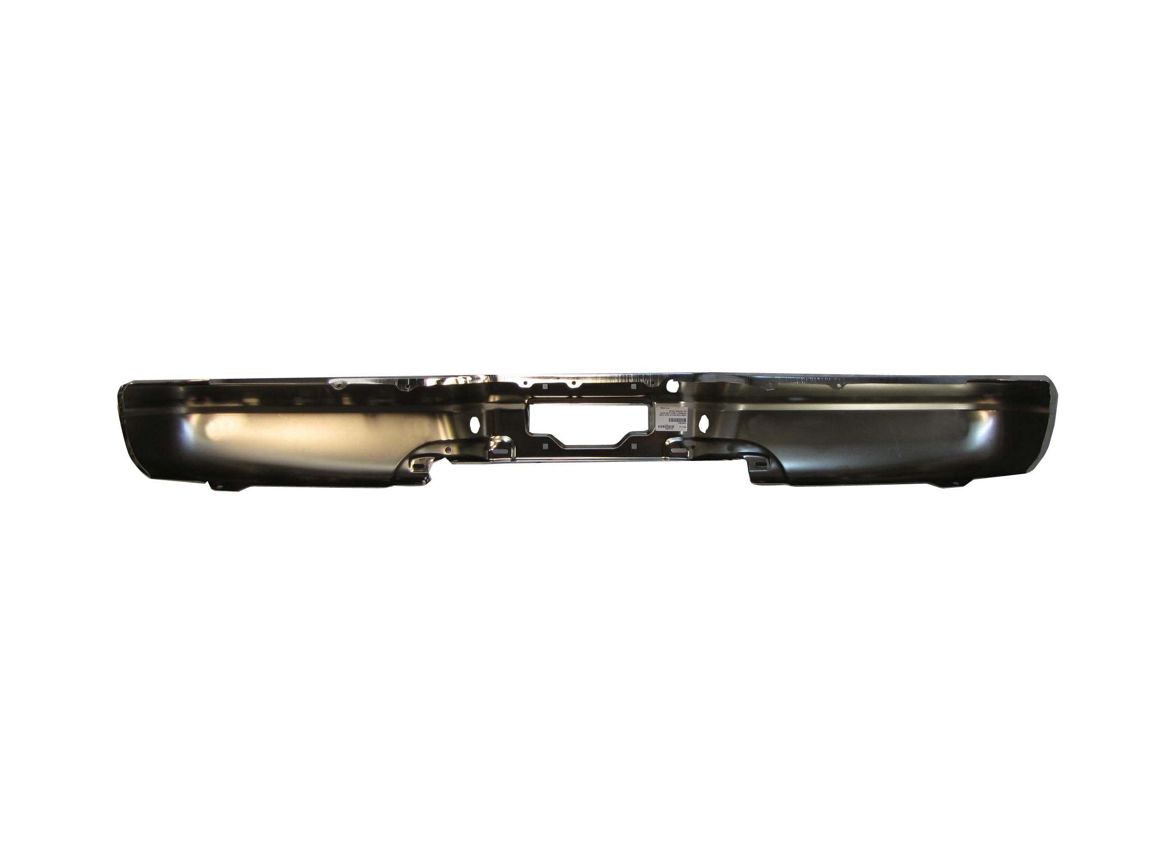 Chrome Rear Bumper Face Bar for 2001-2007 Ford Super Duty F250 F350 (No Sensor Hole) - Durable Replacement Part for Off-Road & Truck Upgrades