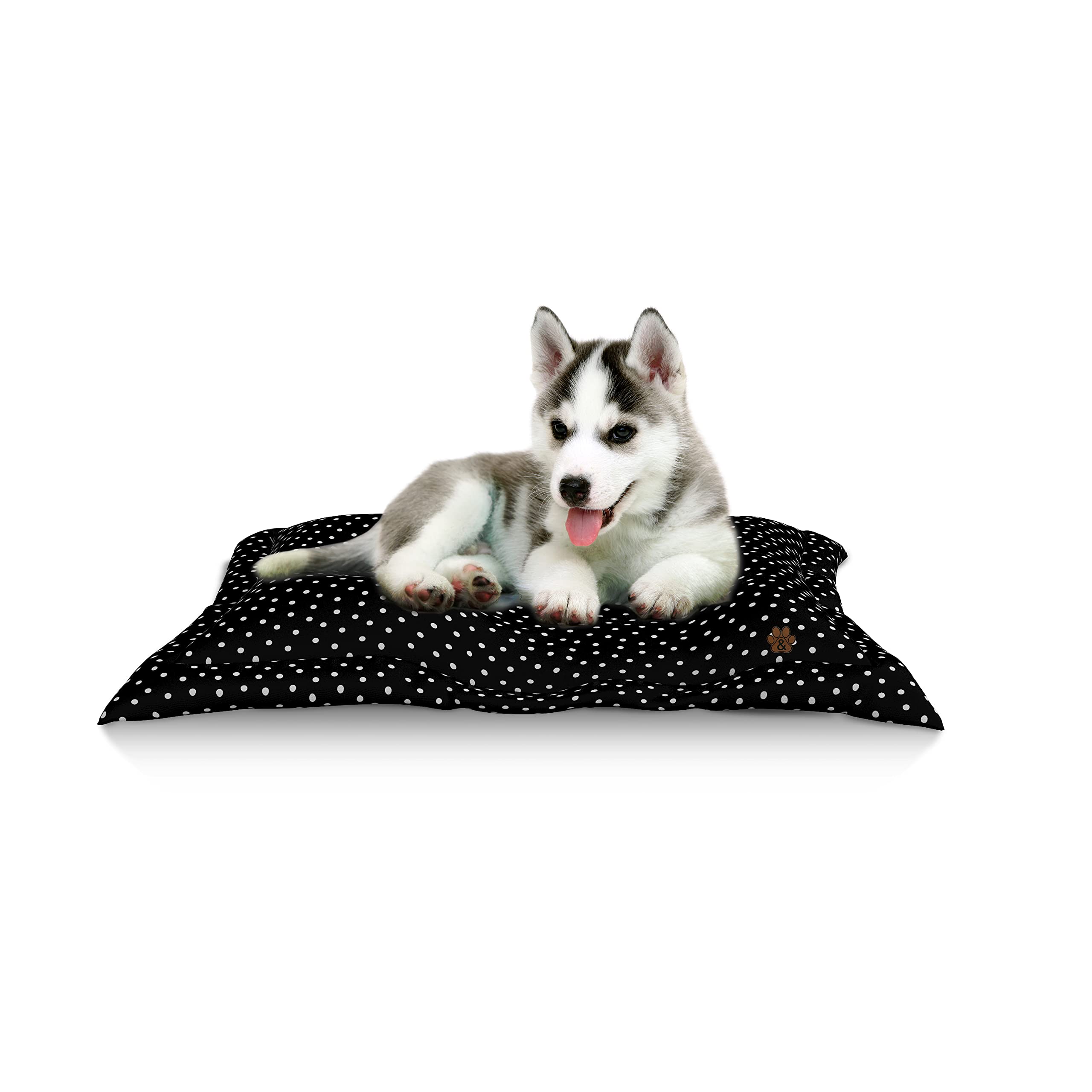 Premium Non-Slip Dog Bed Mat - Washable Pet Mattress for Large, Medium & Small Dogs & Cats - Comfortable Floor Cushion for Kennel, Crate & Home Use (Pattern 08, Large Size)