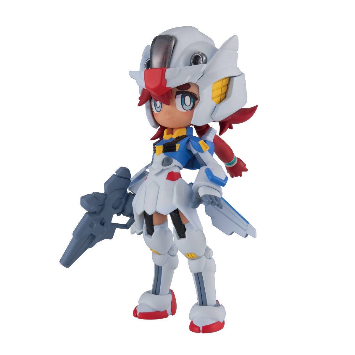 Bandai Shokugan Charamobi Mechagurumi Gundam The Witch From Mercury Suletta Mercury Action Figure - Collectible Anime Model Kit for Display & Gundam Fans