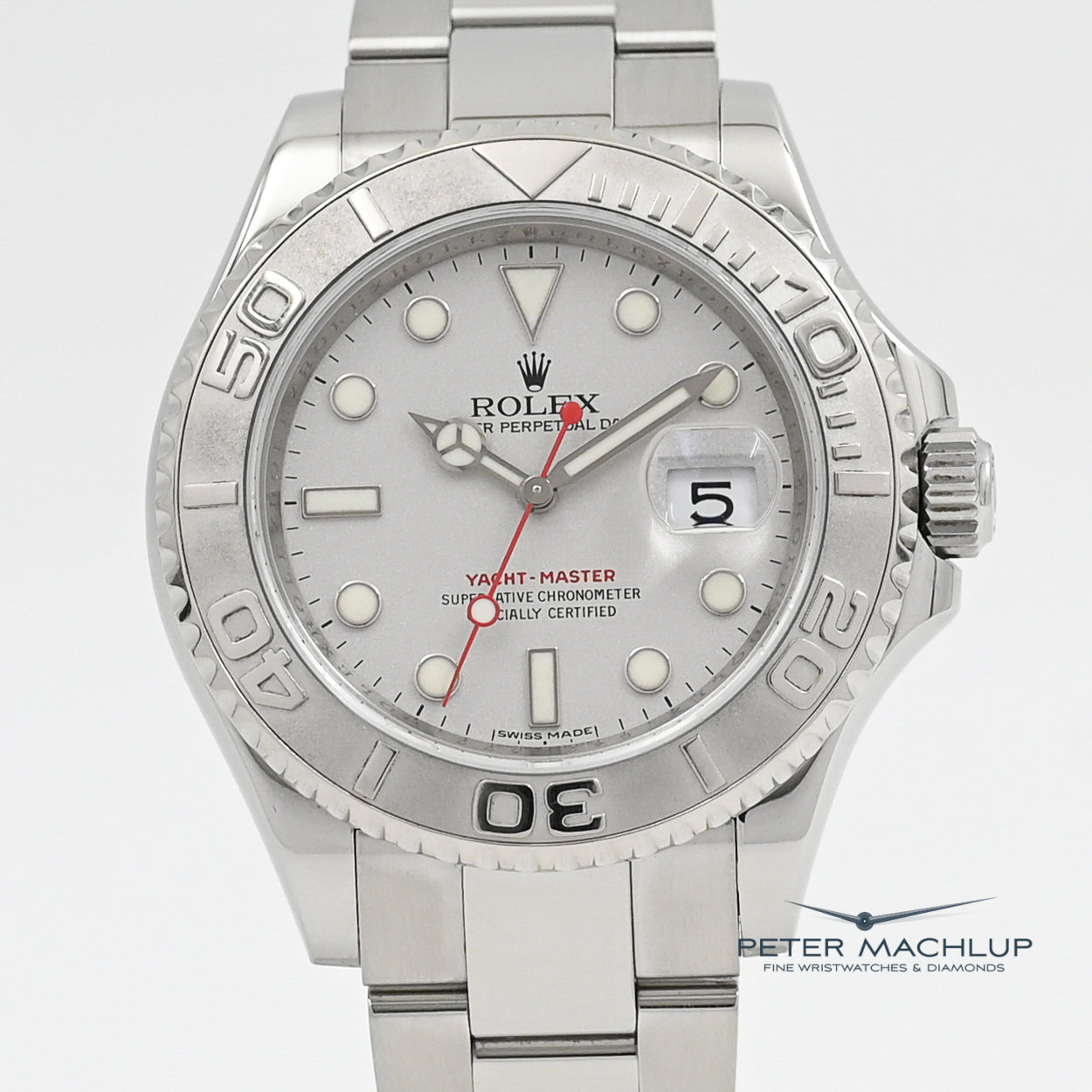 Rolex Yachtmaster 40mm Stainless Steel Watch 2010 Model - Luxury Men's Diving Timepiece for Sailing, Yachting & Special Occasions