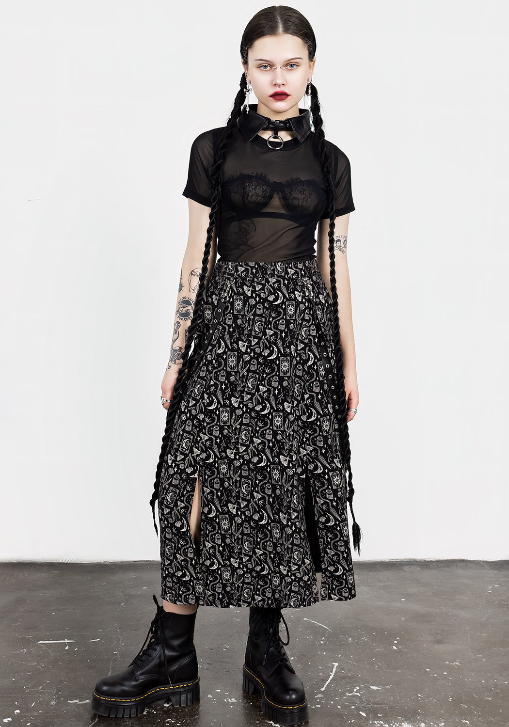 Stylish PU Leather Midi Skirt with Adjustable Waist Strap - Perfect for Office, Party & Casual Outfits | Women's Fashion Skirt