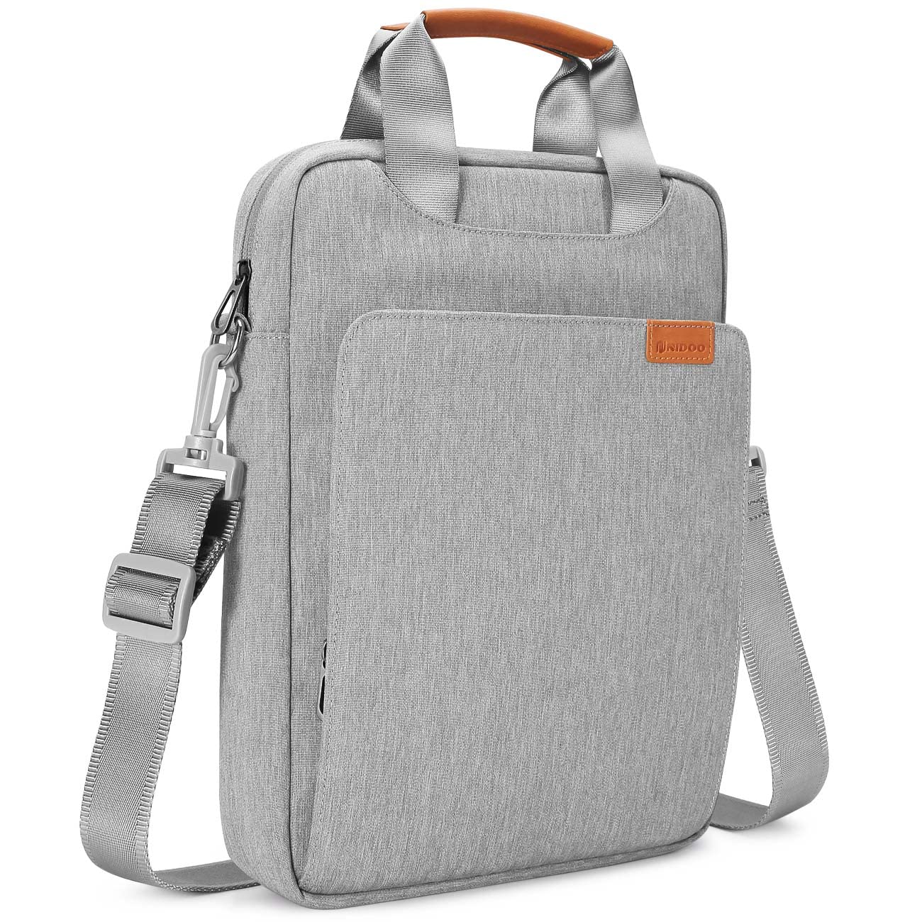 NIDOO 13 Inch Laptop Shoulder Bag for MacBook Pro M2 M1, MacBook Air M2, iPad Pro, Surface Pro X 8 & More - Slim Vertical Laptop Sleeve Case for Business Travel, Work Commute & College Students