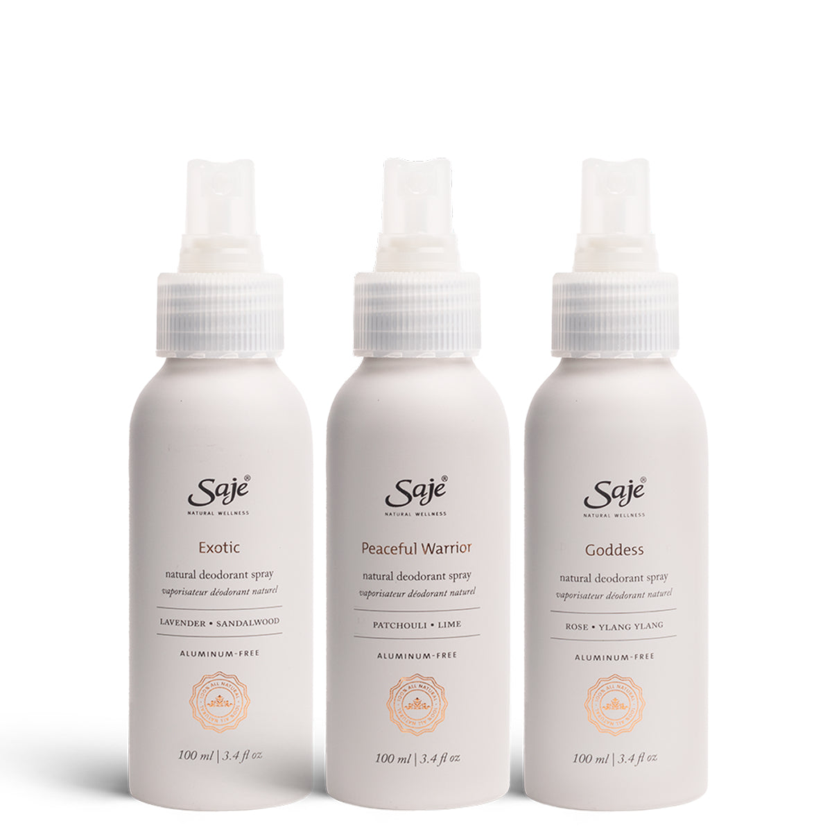 Best Natural Deodorant Trio Set - Organic, Aluminum-Free & Vegan - Fresh Scents for Women & Men - Perfect for Gym, Work & Daily Use
