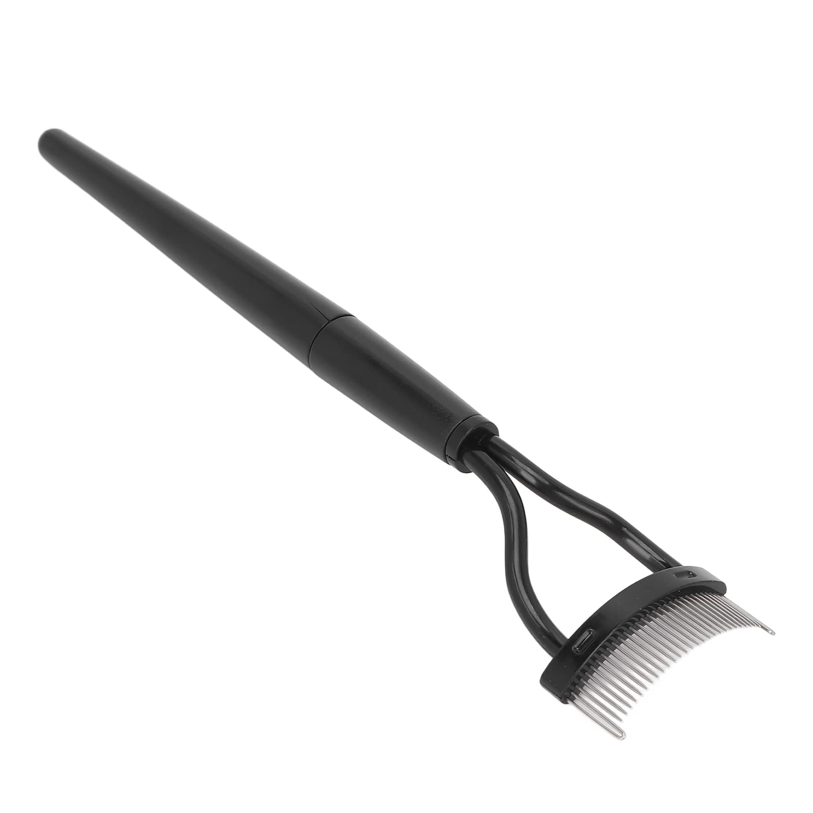 Black Reusable Soft Teeth Tip Eyelash Comb - Professional Lash Separator for Home, Salon & Makeup Artists | Perfect for Eyelash Extensions, Lifting & Styling