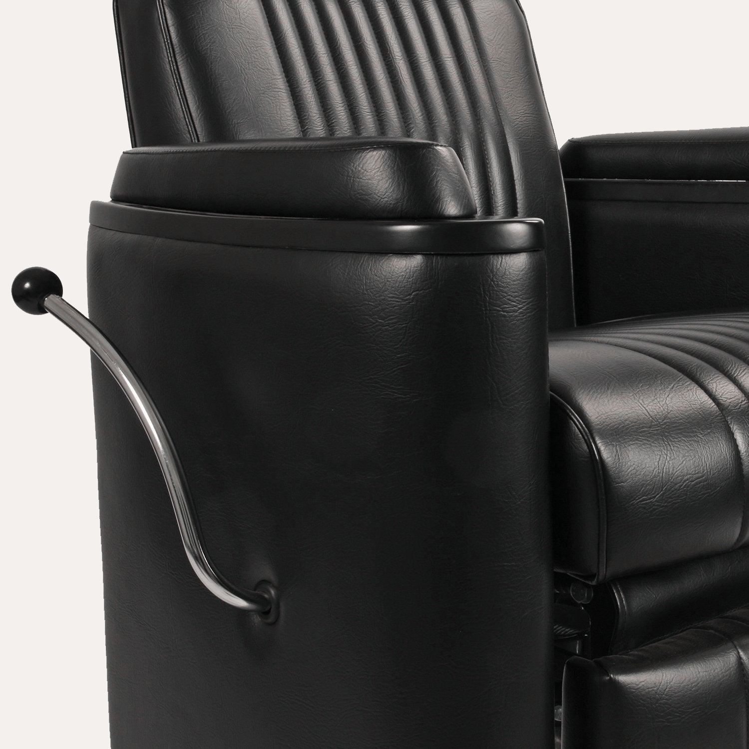 Professional BARBER CHAIR for Salon & Home Use - Heavy Duty Hydraulic Styling Chair with Adjustable Height & Reclining Back - Perfect for Haircuts, Shaves & Styling