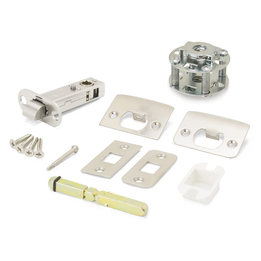 Royal Zinc Die-Cast Lever Set with Privacy Function - Lifetime Polished Brass Finish - 2-3/4