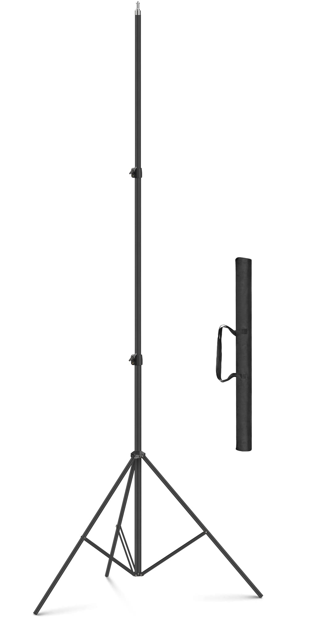 13ft Heavy Duty Light Stand for Photography & Video - 13'/160inch/400cm Air Cushioned Sky High Tripod with Carrying Case - Perfect for Gimbal Stabilizers, DSLR Cameras, LED Ring Lights & Studio Flash - Ideal for Sports Shooting, YouTube Videos & Professional Photography