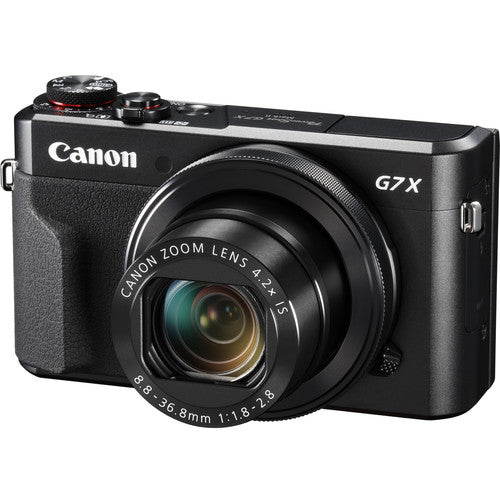 Canon PowerShot G7X Mark II Digital Camera - 20.1MP, 4.2x Zoom, 4K Video, Wi-Fi & NFC (Open Box) - Perfect for Vlogging, Travel Photography & Content Creation