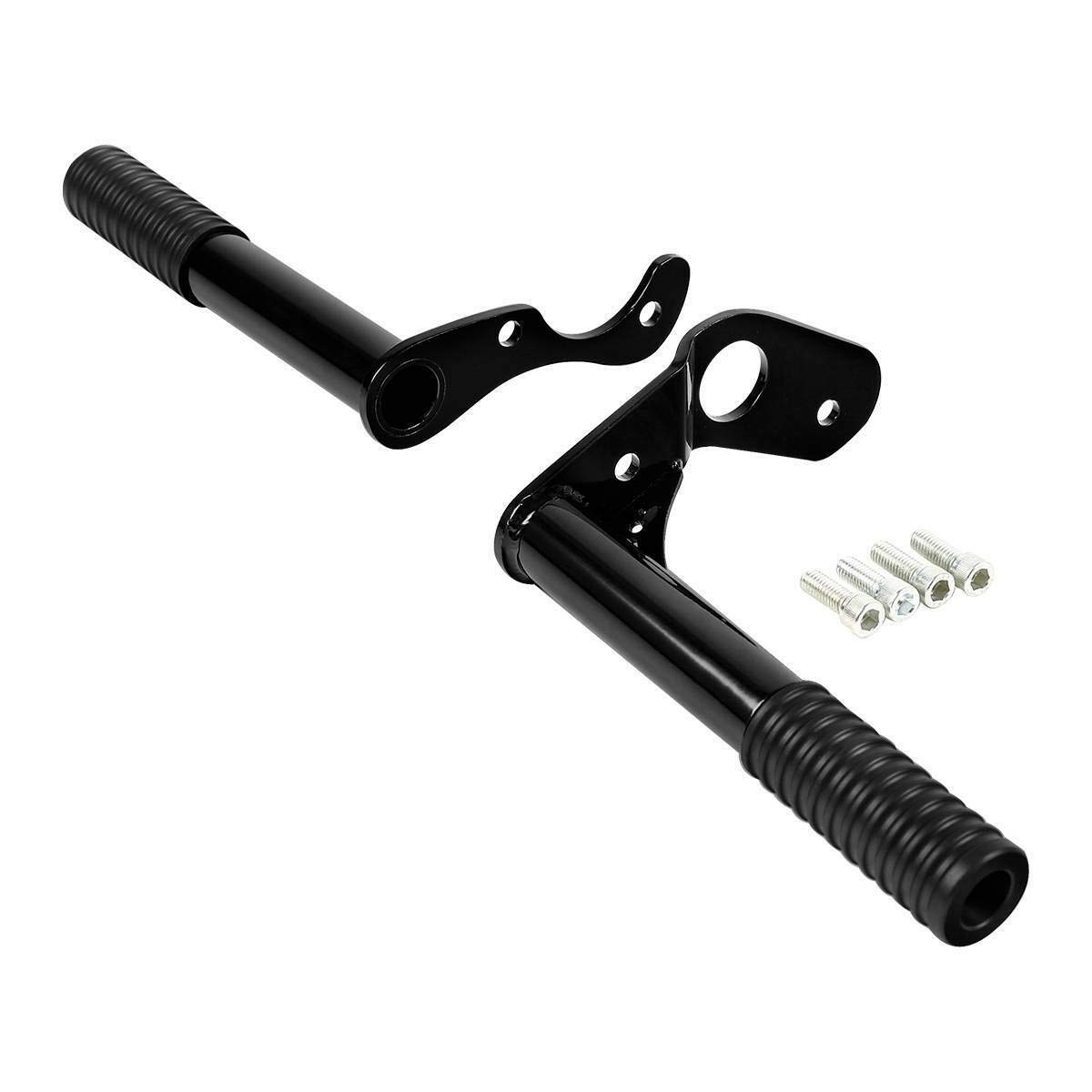 WOWTK Passenger Peg Crash Bar Frame Slider for Harley Davidson Softail Street Bob, Low Rider & Heritage Classic 2018-2022 | Motorcycle Protection & Footrest for Long Rides & City Commuting