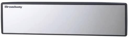 Napolex Broadway Mirror JDM Car Wider Rear View Mirror 240mm/270mm - Universal Fit for Enhanced Visibility & Safety - Perfect for Street Racing, Daily Driving & Parking Assistance