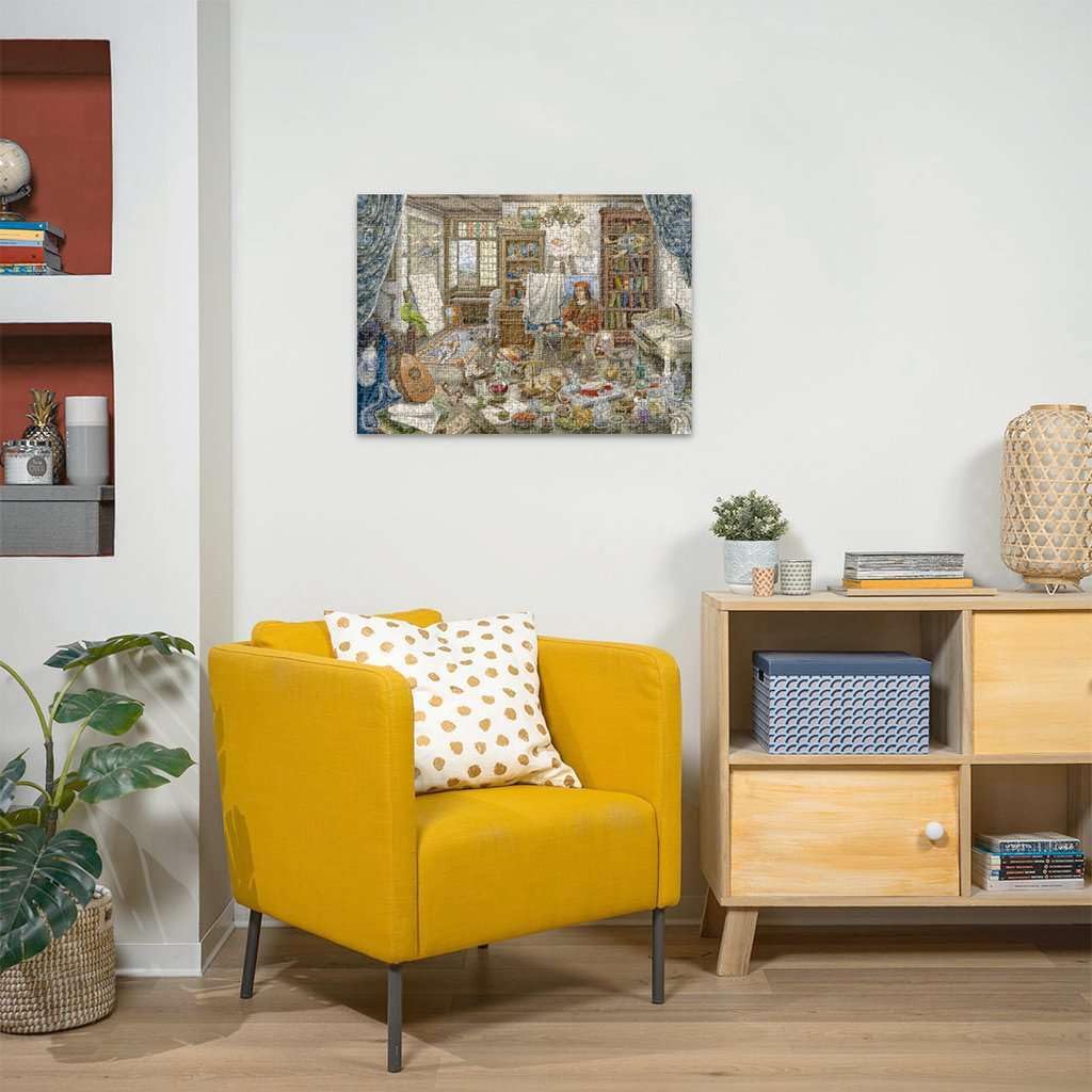 RAVENSBURGER Exit Puzzle 16782 - The Artist Studio 759 Piece Jigsaw Puzzle for Adults | Multicolor Art Challenge | Perfect for Family Game Night & Creative Relaxation