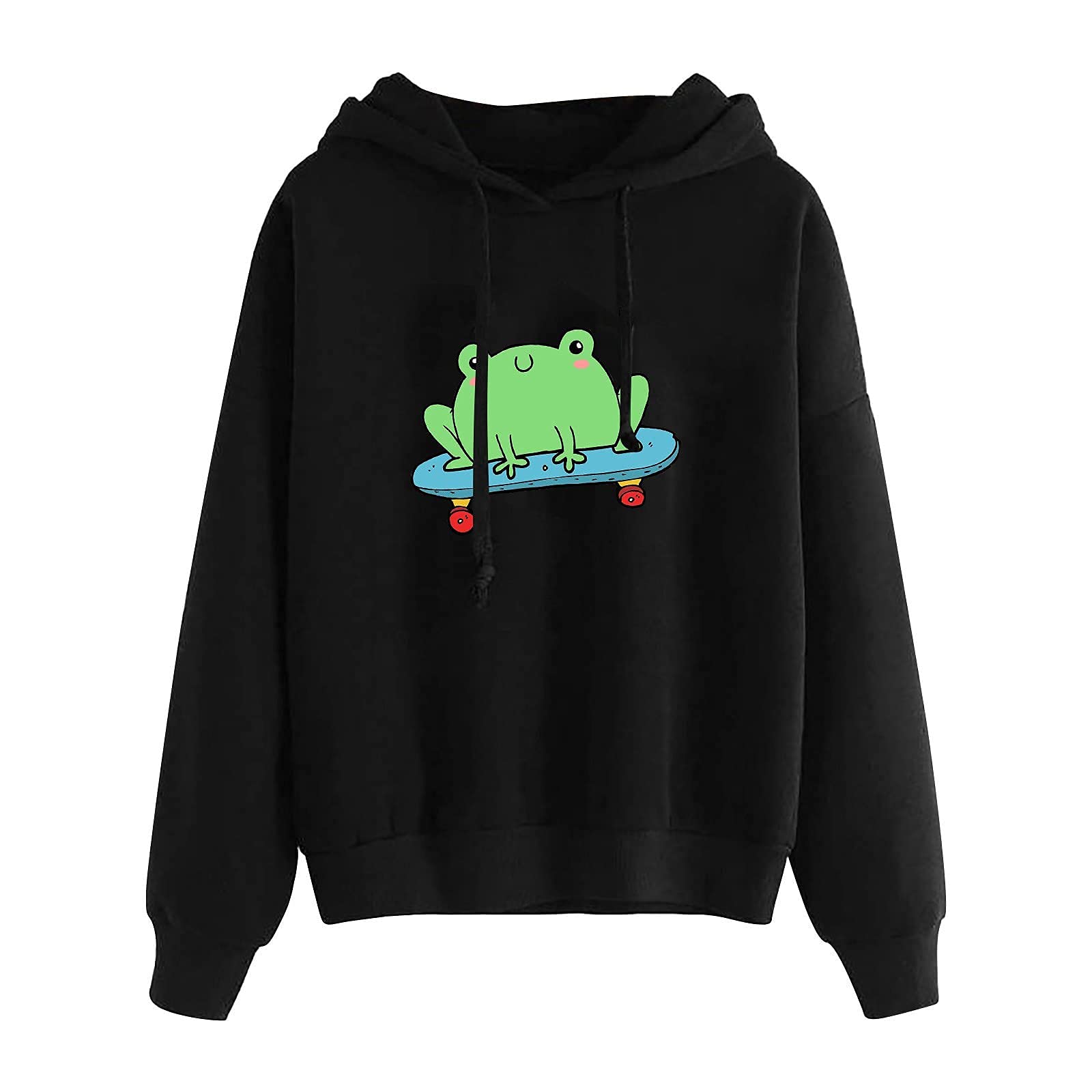 Women's Printed Hoodie Long Dress - Long Sleeve Casual Hooded Sweater & Lounge Wear for Women | Perfect for Home, Yoga, and Streetwear Fashion