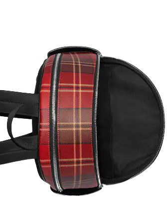 Coach Court Backpack with Tartan Plaid Print - Stylish Laptop Backpack for Women & Men, Perfect for Work, School & Travel Accessories