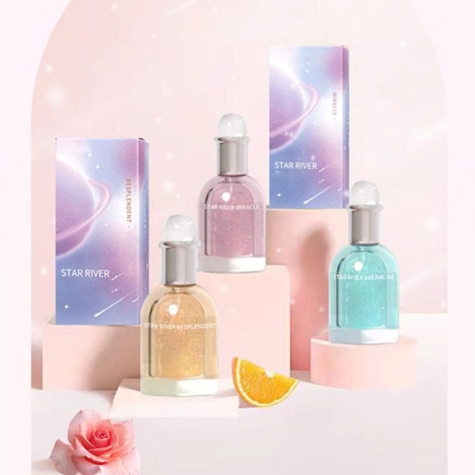 VEFSU Long Lasting Perfume for Women & Men - Light Fresh Fragrance, 50ml Travel Size Body Spray (Scent B) | Perfect for Daily Wear, Office, Dating & Special Occasions