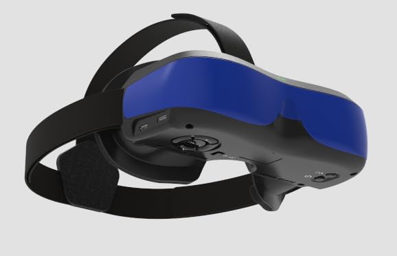 USB C 3D Movie Glasses - Plug & Play for iPhone 15, No App Needed | Built-in Battery | Portable Cinema Experience | Perfect for Travel, Gaming & Home Entertainment (Bigeyes H3 Pro USB-C Video Goggles)