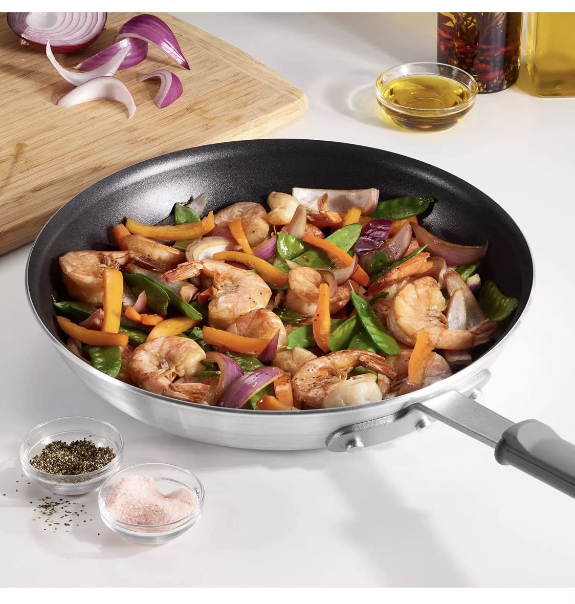 2-Pack 10-Inch Nonstick Restaurant Fry Pans - Professional Grade Cookware for Home & Commercial Kitchens, Perfect for Frying, Sautéing & Stir-Frying