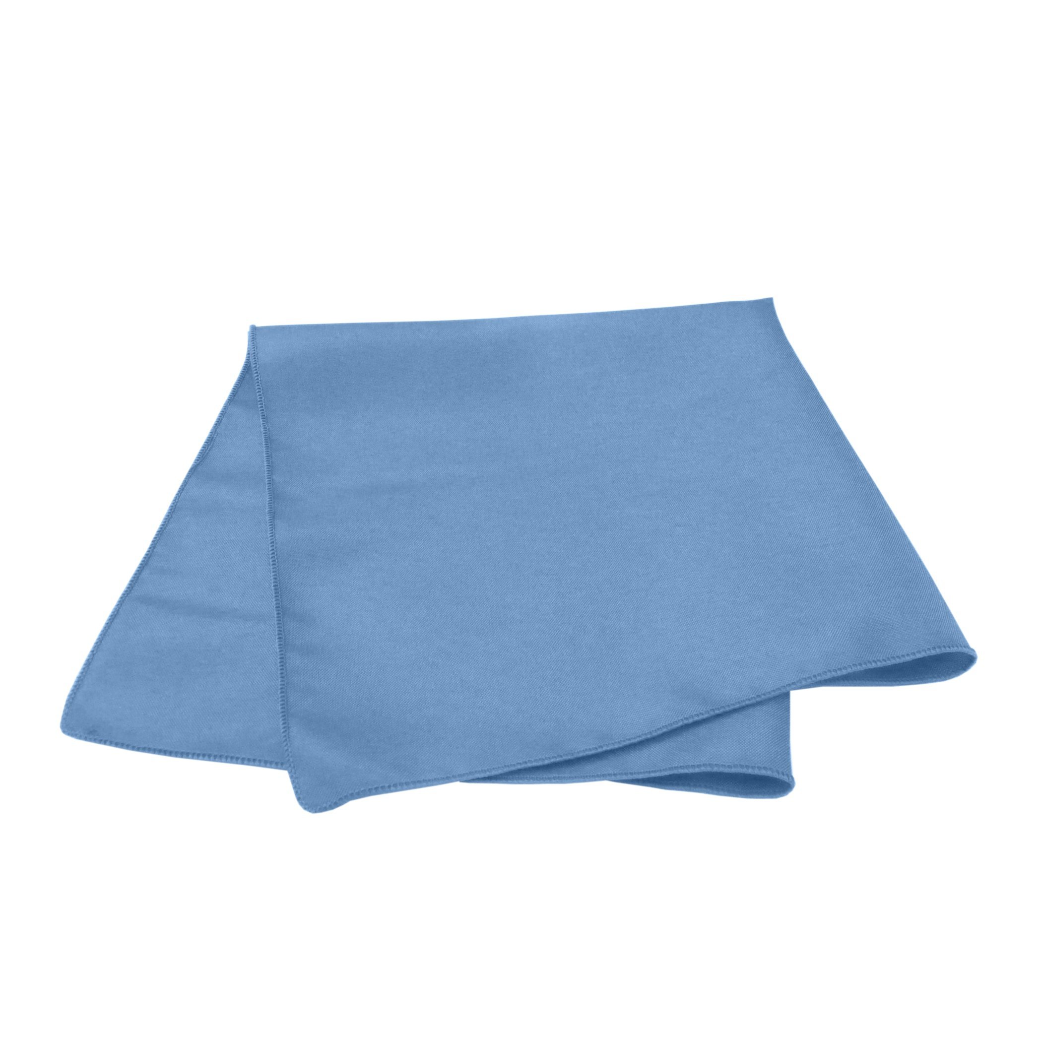 Premium 10x10 Inch Light Baby Blue Cocktail Napkins - 5 Dozen (60 Count) Soft Textile Bar & Party Napkins for Weddings, Events, and Home Entertaining