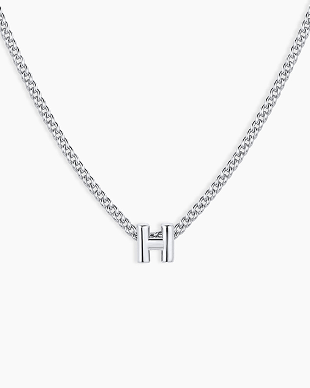 Wilder Mini Alphabet Necklace - Personalized Initial Pendant Jewelry for Women | Perfect Gift for Birthday, Anniversary & Everyday Wear