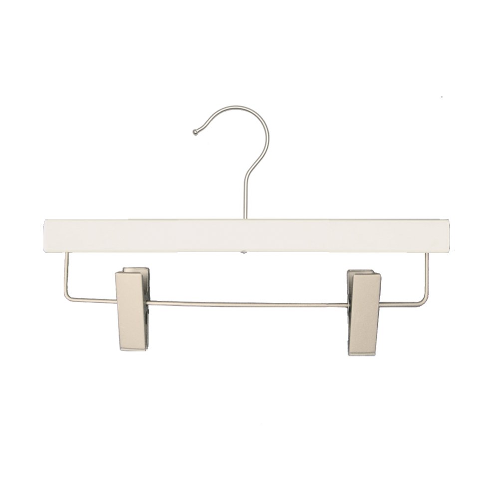 Premium Wooden Skirt & Pant Hangers - 12
