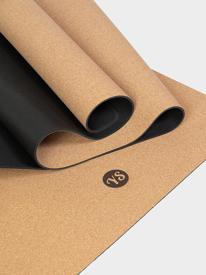 Premium Cork Yoga Mat 4mm Thick - Non-Slip Eco-Friendly Exercise Mat for Hot Yoga, Pilates & Home Workouts - Perfect for Yoga Studios & Fitness Enthusiasts
