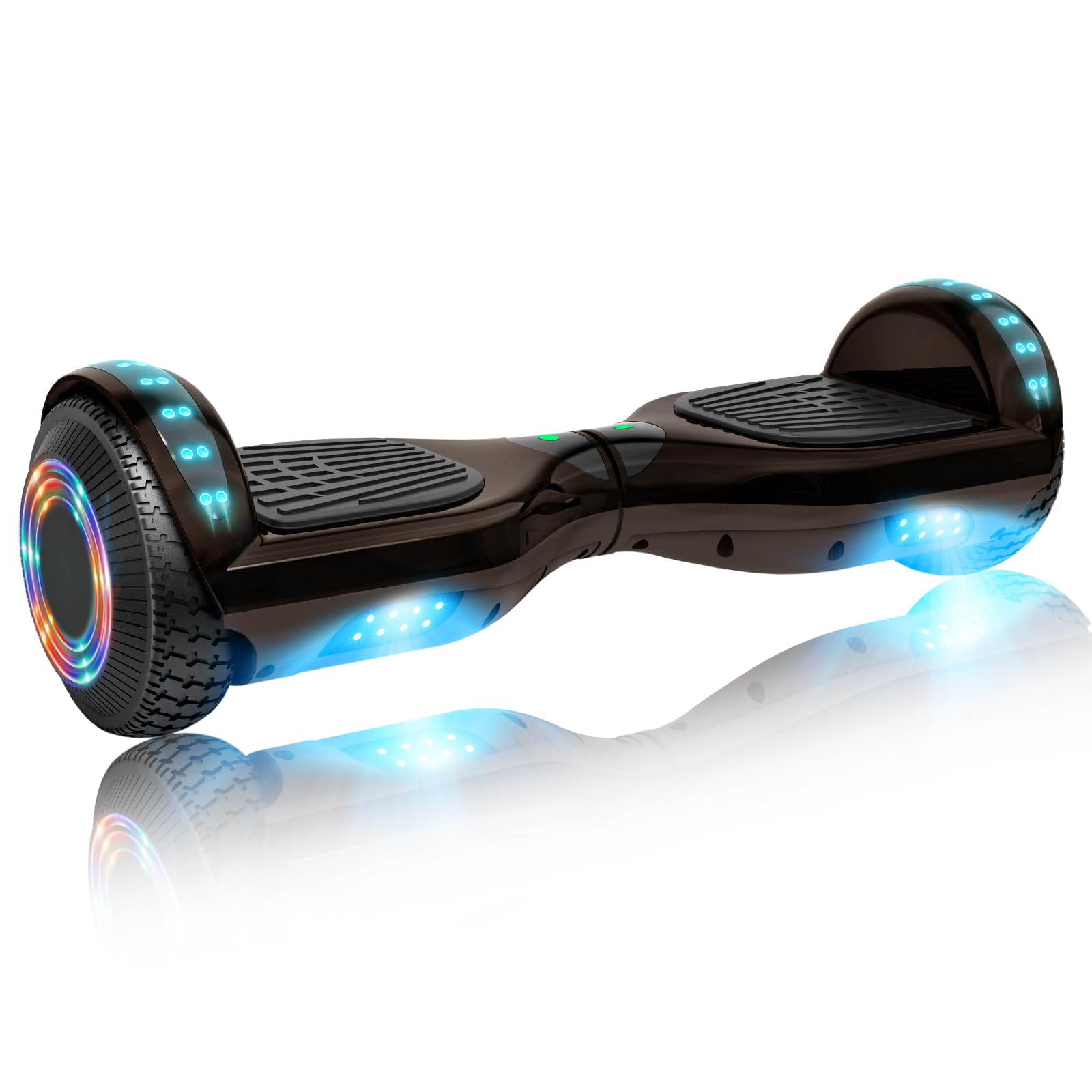 SISIGAD Hoverboard for Kids Ages 6-12 - Bluetooth Speaker & LED Light Wheels - UL2272 Certified Self-Balancing Scooter - Perfect Birthday Gift for Boys & Girls - Indoor & Outdoor Fun