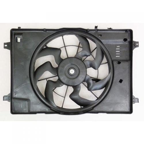 Go-Parts Replacement Radiator Cooling Fan Assembly for 2017-2022 Kia Niro - Compatible with Models 2018, 2019, 2020, 2021 (Part #25380-G2000, KI3115158) - Perfect for Overheating Prevention & Engine Cooling Maintenance