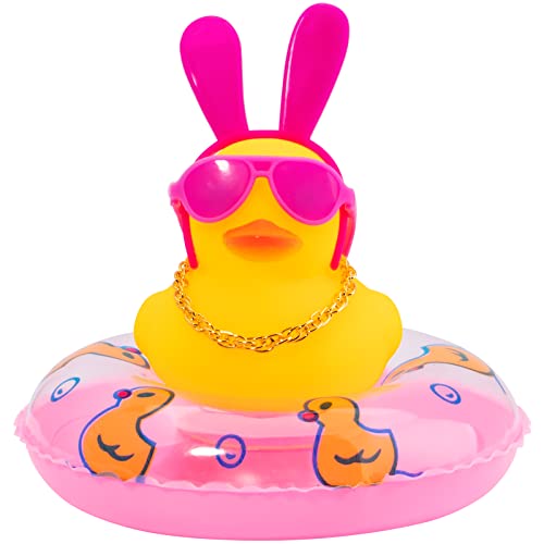 B-red Long Rabbit Ear Headband-pink