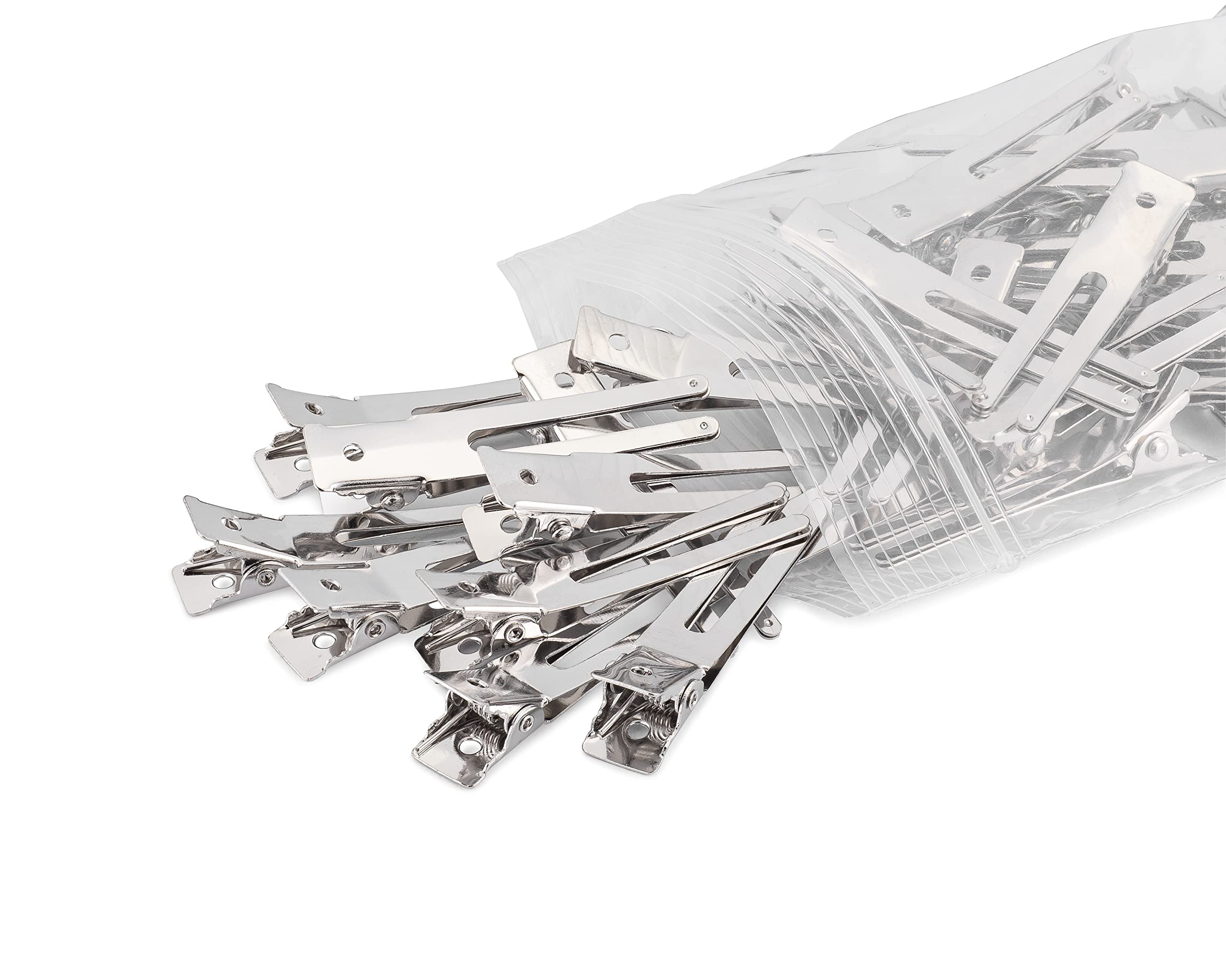 Double Prong Pin Curl Root Clips for Curly Hair - 1.75