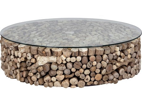 Modern Bickford Coffee Table - Solid Wood Living Room Furniture for Small Spaces - Perfect for Home, Office, and Lounge Decor
