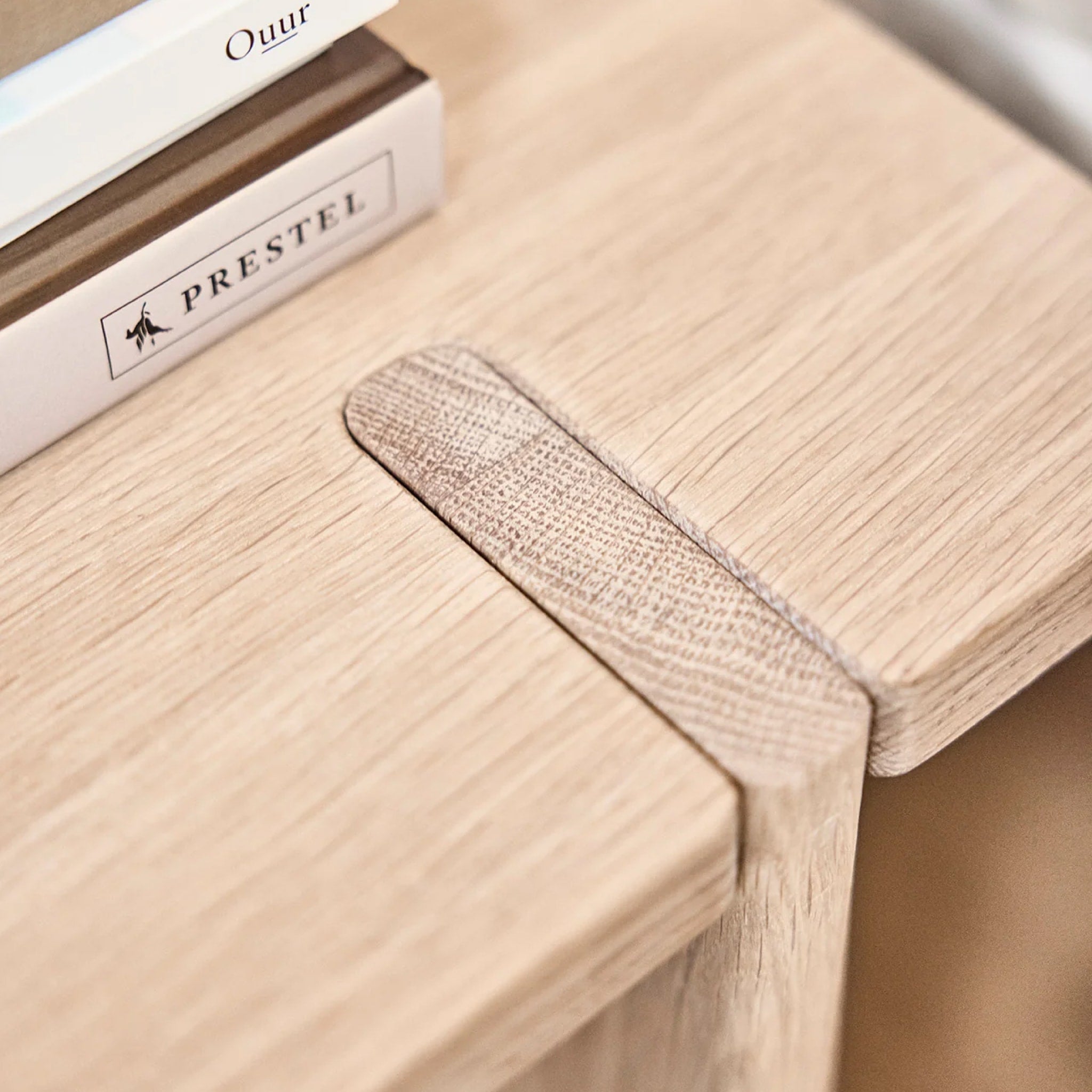 OYOY OY Square Side Table - Natural Wood High End Table for Living Room, Bedroom & Office | Modern Scandinavian Furniture for Home Decor
