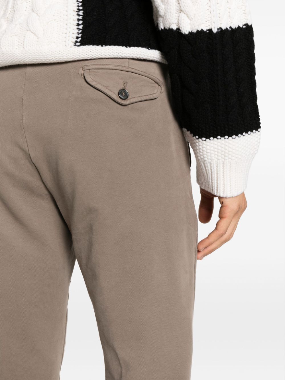 Briglia Brown Trousers for Men - Comfortable Casual Pants for Work, Travel & Everyday Wear