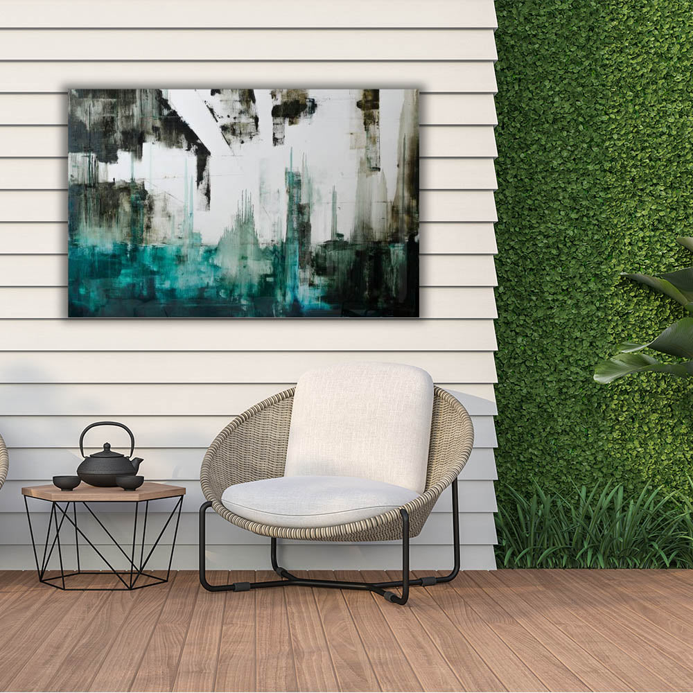 Abstract Silhouette City Wall Art - Modern Home Decor for Living Room, Bedroom & Office
