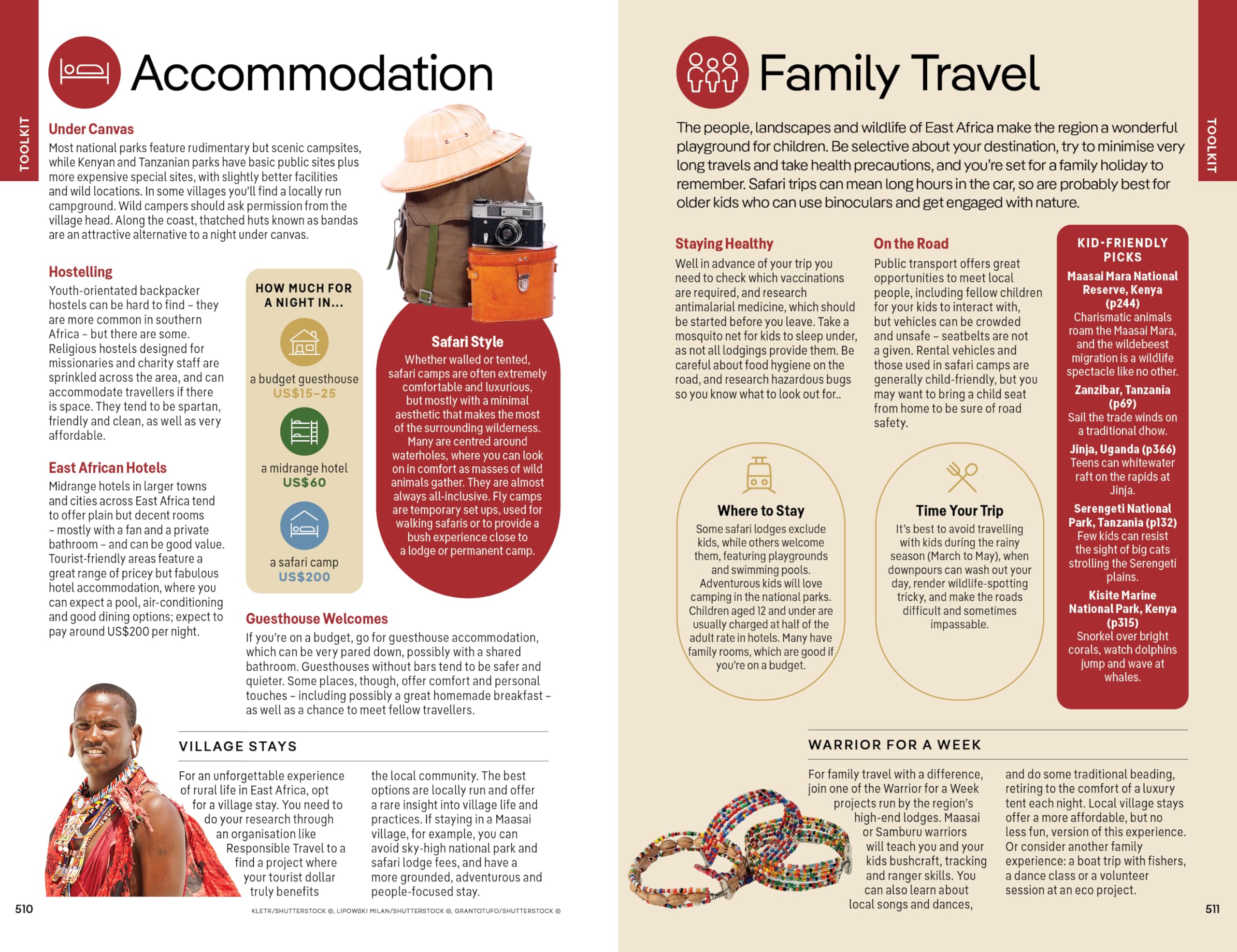 Lonely Planet East Africa Travel Guide - Best Safari & Adventure Tours 2024 | Kenya, Tanzania, Uganda Travel Tips | Perfect for Backpackers & Wildlife Enthusiasts