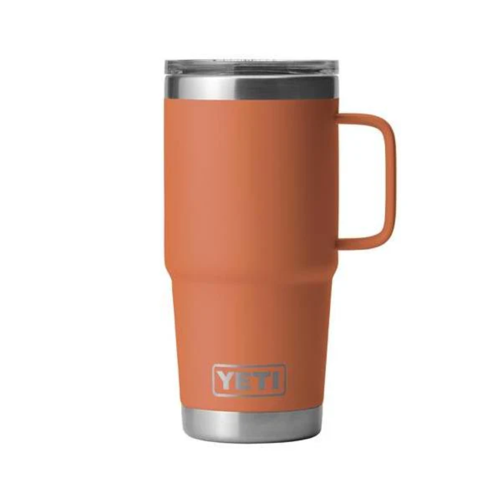 20 oz Rambler Travel Mug with Stronghold™ Lid - Leak-Proof Insulated Stainless Steel Tumbler for Coffee, Tea & Hot/Cold Drinks - Perfect for Commuting, Camping & Outdoor Adventures