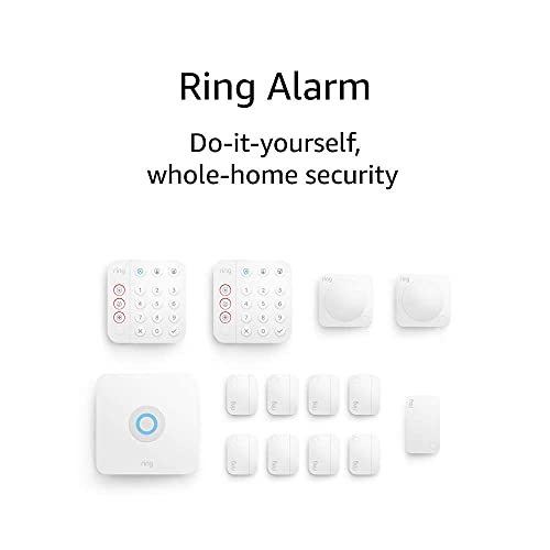Ring Alarm 14-Piece Home Security System Kit with 30-Day Free Ring Protect Pro Subscription - Wireless DIY Smart Security for House & Apartment Protection